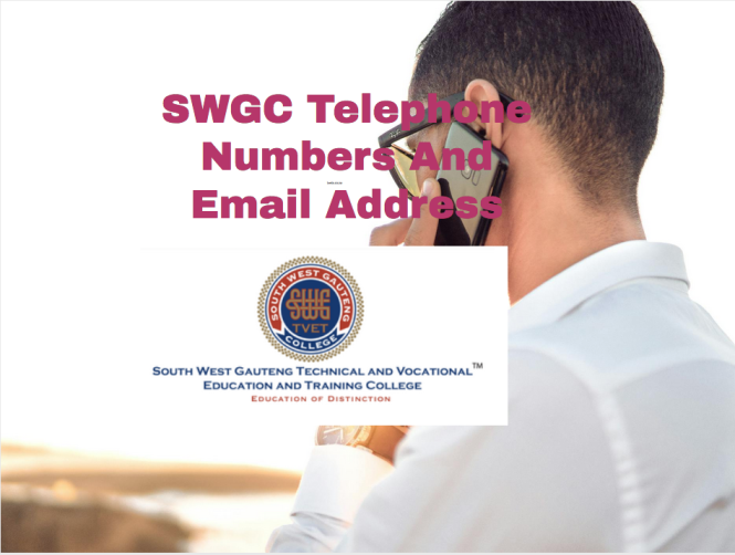 SWGC Telephone Numbers And Email Address 